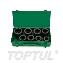 SIZE(mm) 8PCS -1" DR. 6PT Flank Impact Socket Set 0